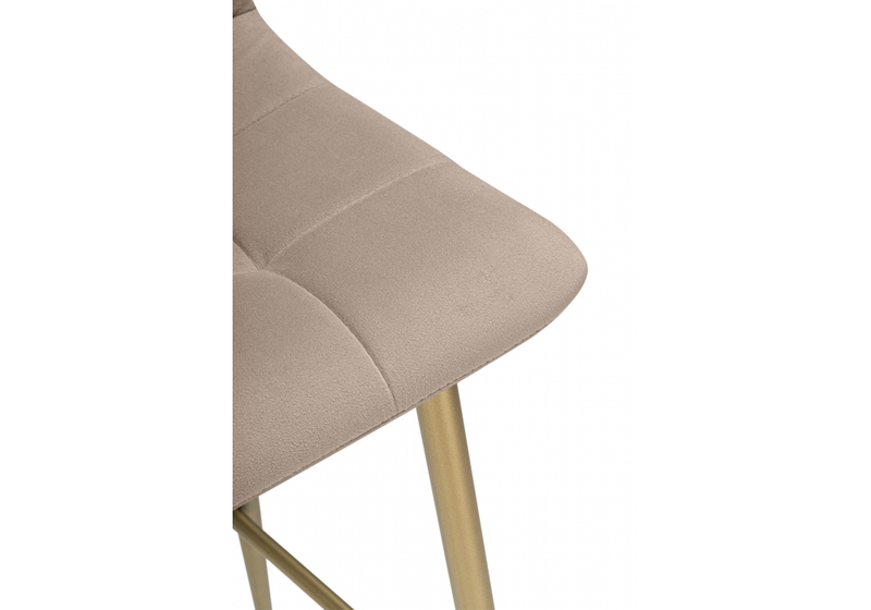 Барный стул, Чилли Мини бежевый (zd 210) / золотой np