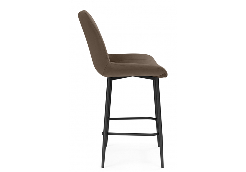 Барный стул, Седа 360 коричневый (zd 233) / черный np