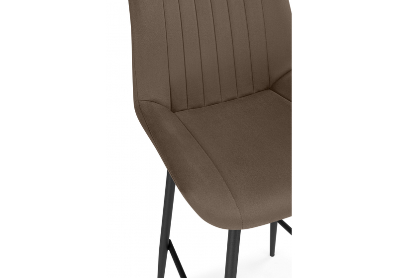 Барный стул, Седа 360 коричневый (zd 233) / черный np