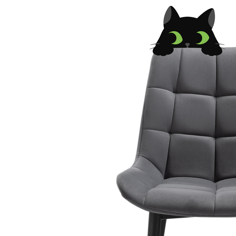 Барный стул, Алст К темно-серый / черный