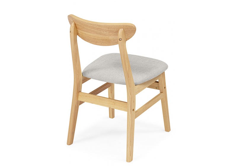 Стул деревянный, Okava wood / beige