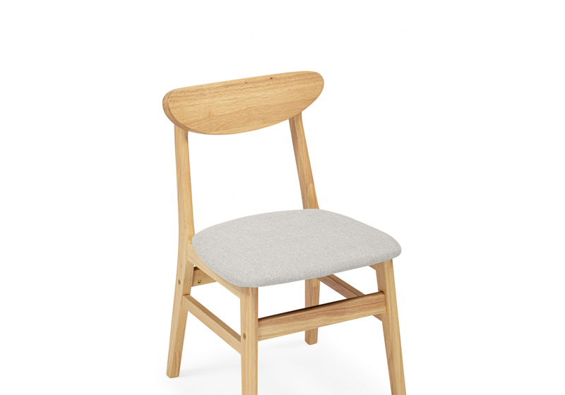 Стул деревянный, Okava wood / beige