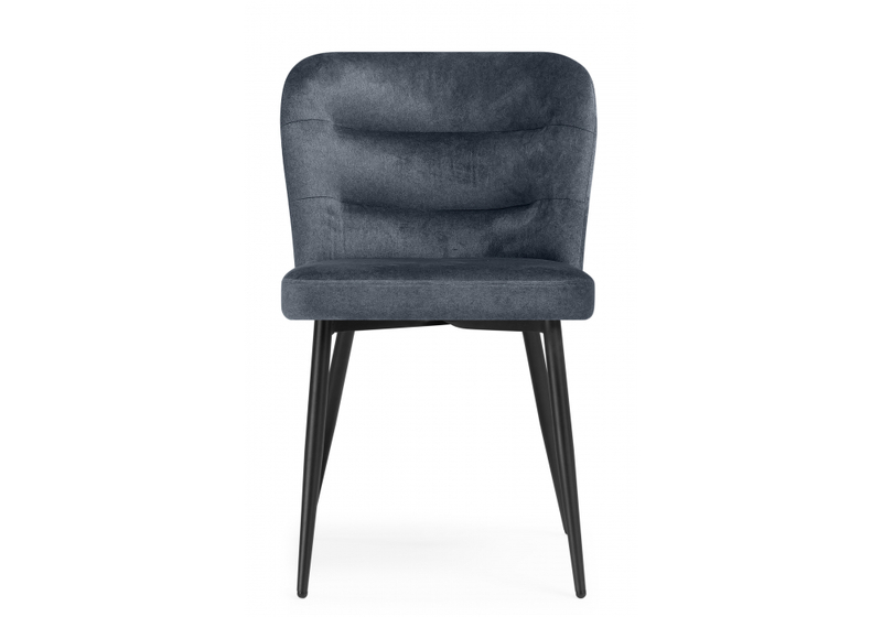 Стул на металлокаркасе, Kilian dark gray / black