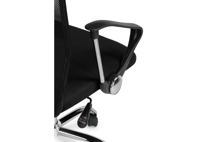 Компьютерное кресло, Arano 1 black / chrome