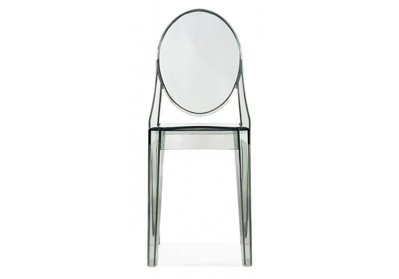 Пластиковый стул, Victoria clear gray