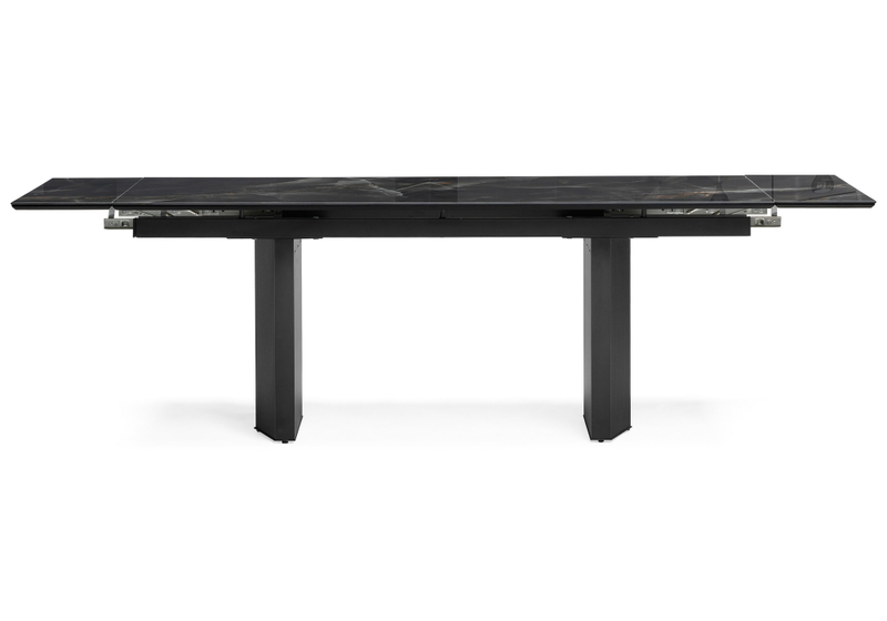 Керамический стол, Монерон 200(260)х100х77 black paradise / черный
