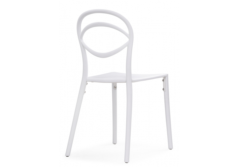 Пластиковый стул, Simple white