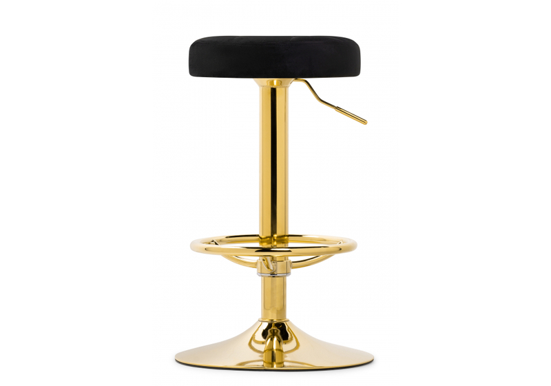 Барный стул, Marun black / gold