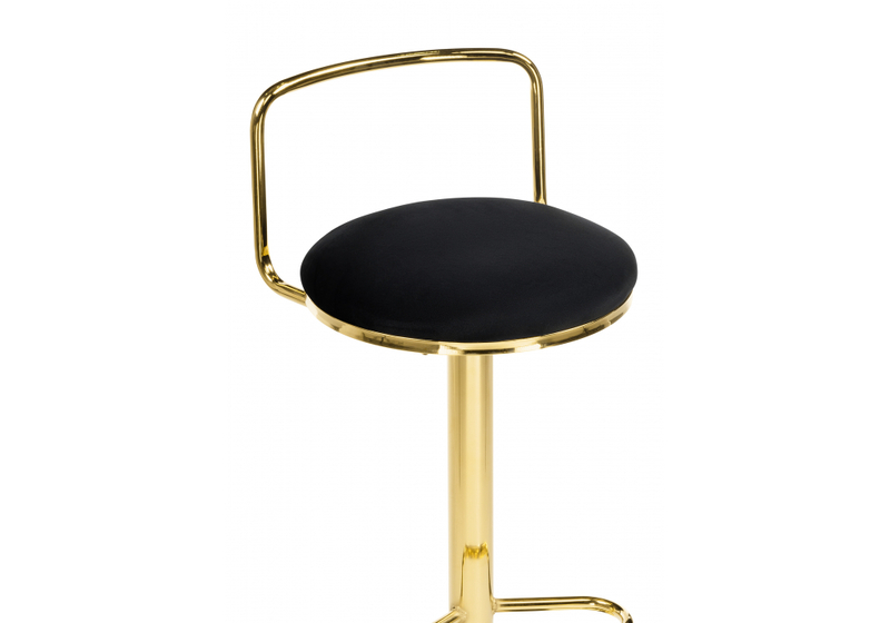 Барный стул, Lusia black / gold