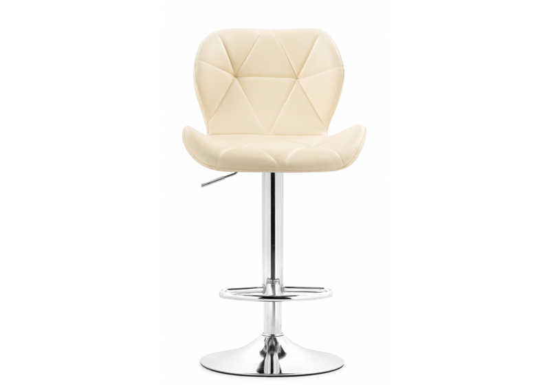 Барный стул, Trio beige / chrome