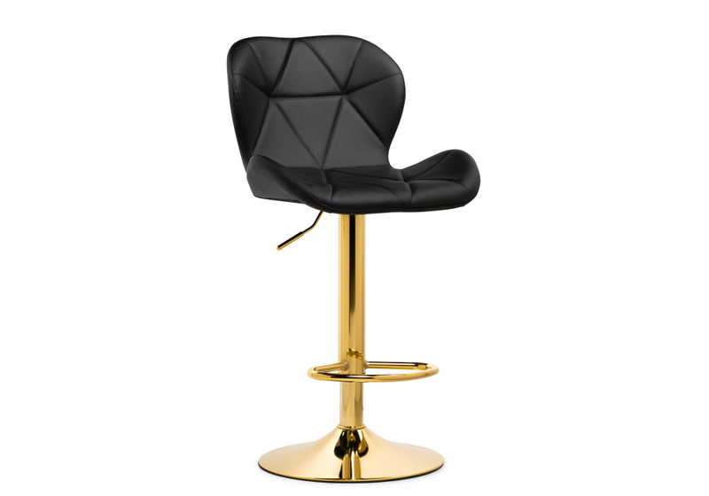 Барный стул, Trio black / gold
