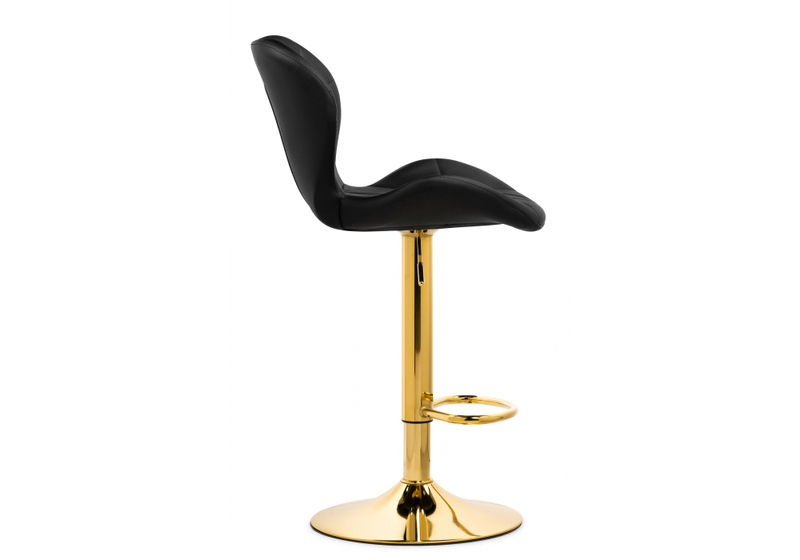 Барный стул, Trio black / gold