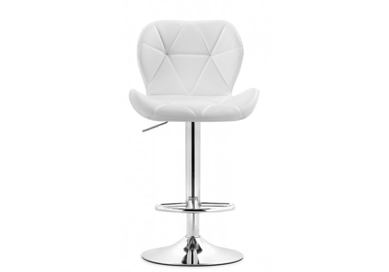 Барный стул, Trio white / chrome