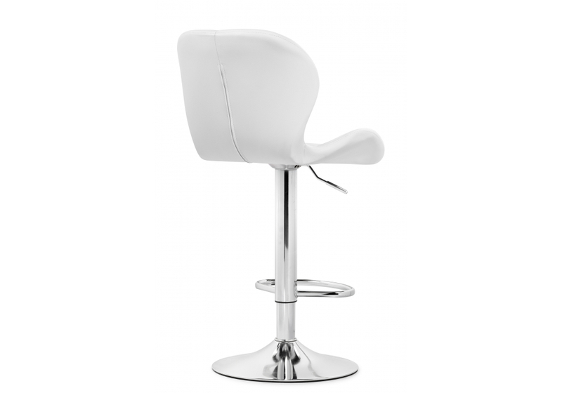 Барный стул, Trio white / chrome