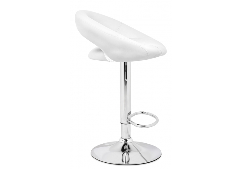Барный стул, Oazis white / chrome