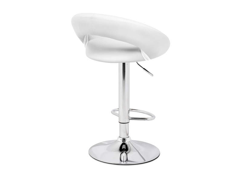 Барный стул, Oazis white / chrome