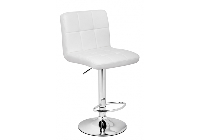 Барный стул, Paskal white / chrome