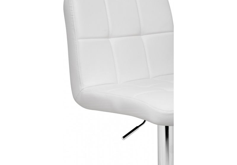 Барный стул, Paskal white / chrome