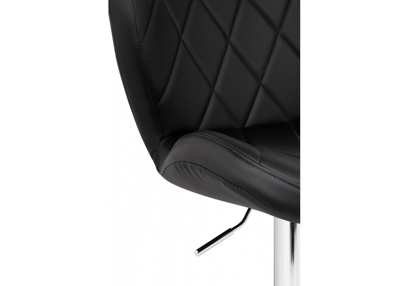 Барный стул, Porch black / chrome