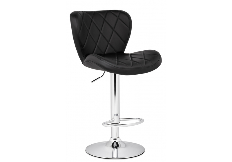 Барный стул, Porch black / chrome