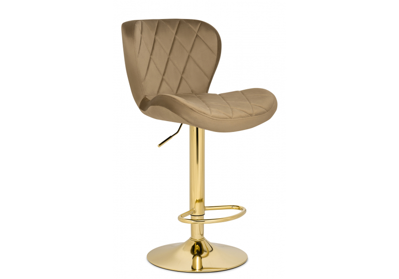 Барный стул, Porch dark beige / golden