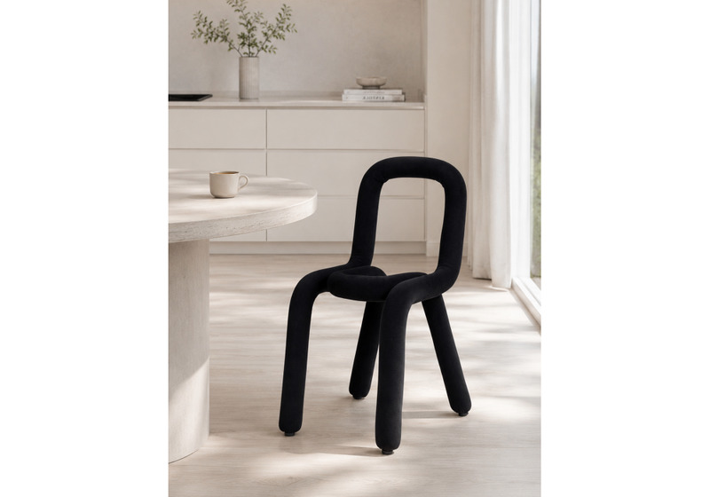 Стул на металлокаркасе, Garden black