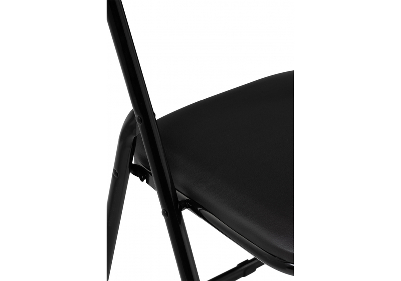 Стул на металлокаркасе, Fold 1 складной black / black