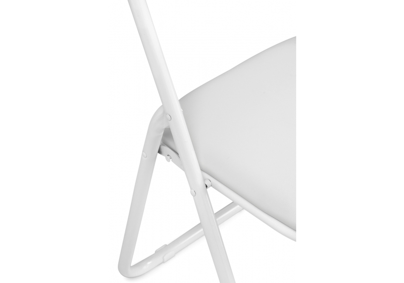 Стул на металлокаркасе, Fold 1 складной white / white