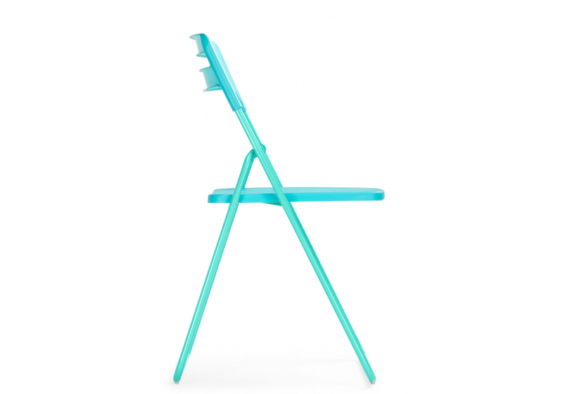 Пластиковый стул, Fold складной blue