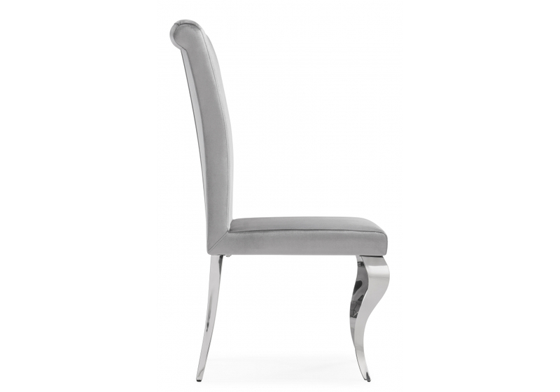 Стул на металлокаркасе, Lund dark grey / steel
