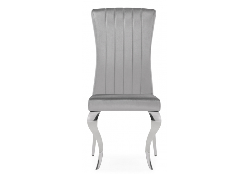 Стул на металлокаркасе, Lund dark grey / steel