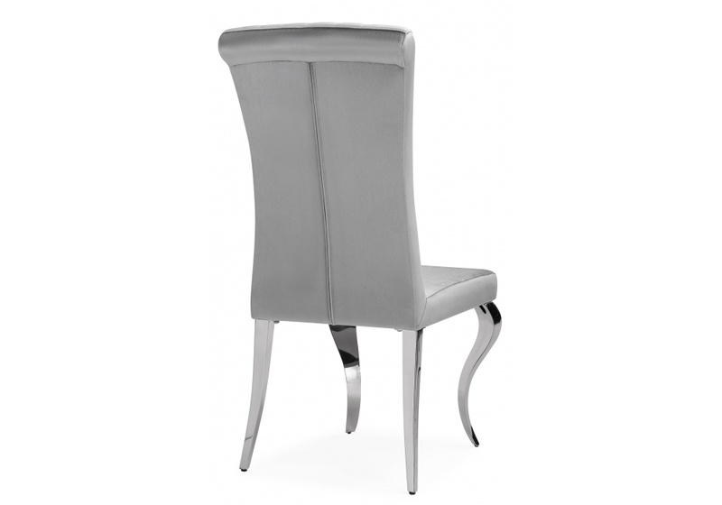 Стул на металлокаркасе, Lund dark grey / steel
