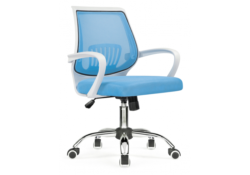Компьютерное кресло, Ergoplus blue / white