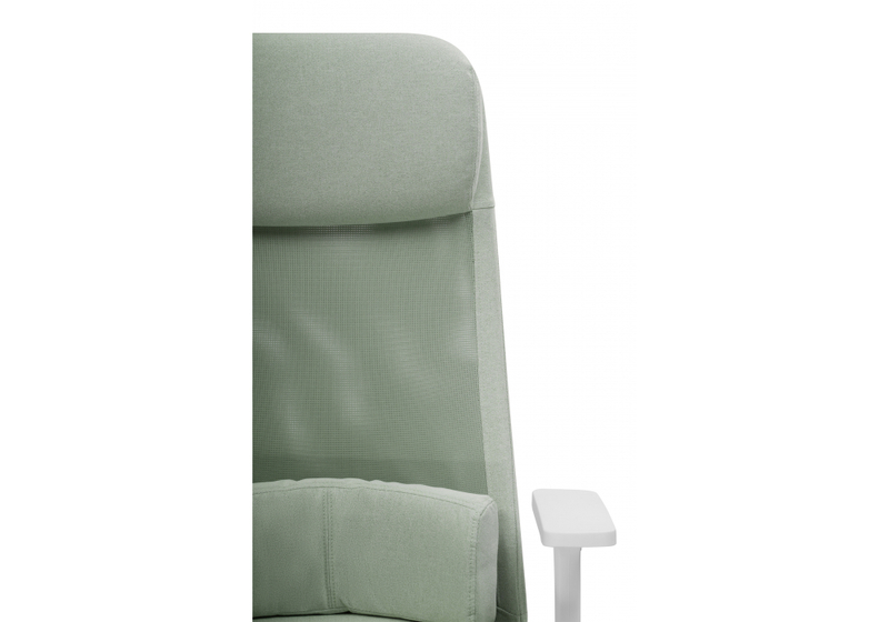 Компьютерное кресло, Salta light green / white
