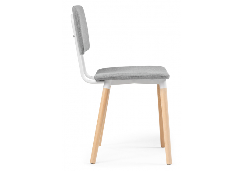Стул деревянный, Klint gray / wood