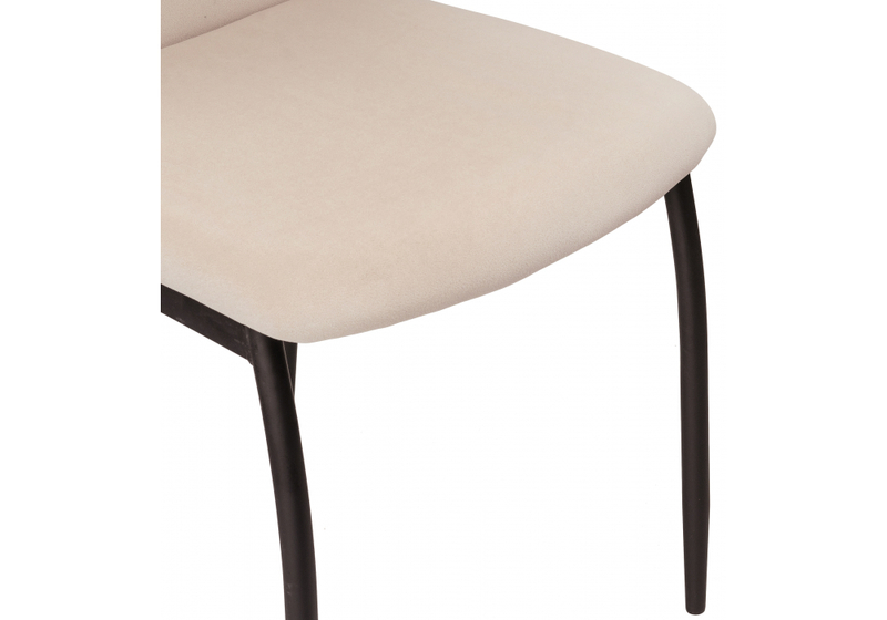Стул на металлокаркасе, Tod beige / black