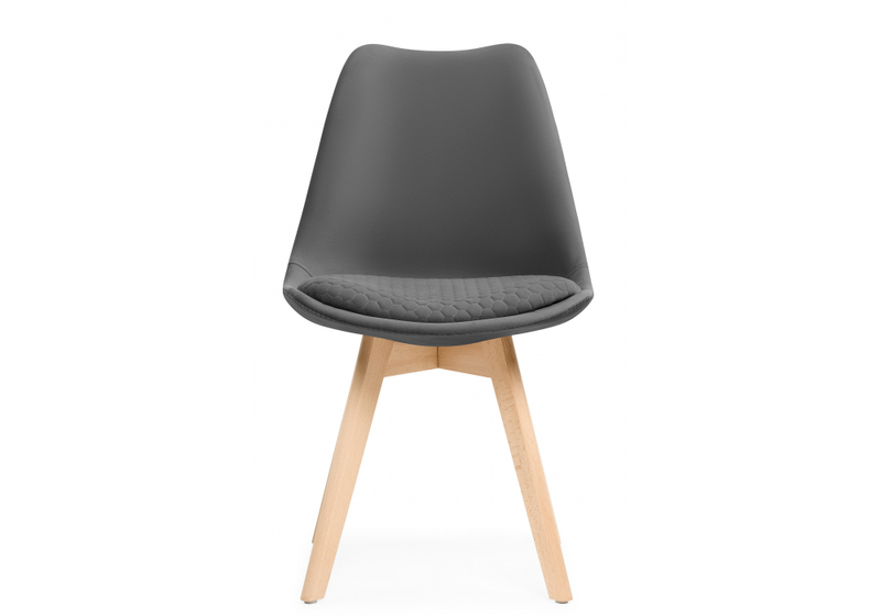 Стул деревянный, Bonuss dark gray / wood