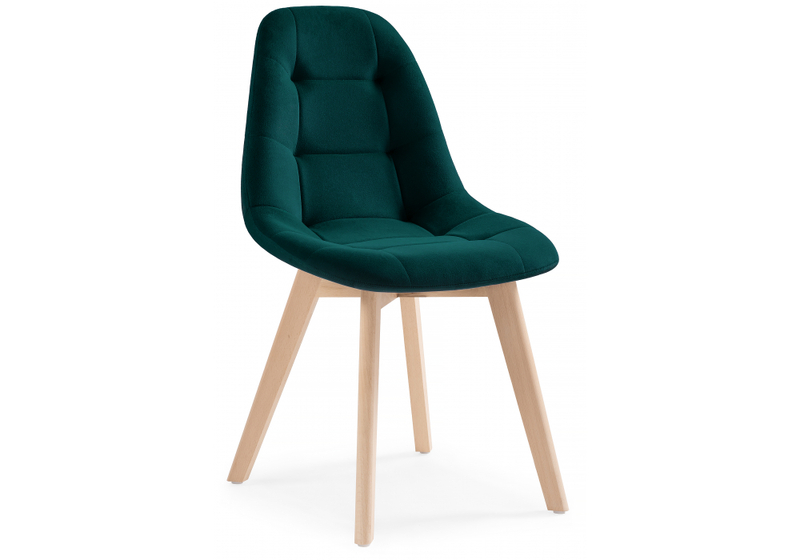 Стул деревянный, Filip green / wood