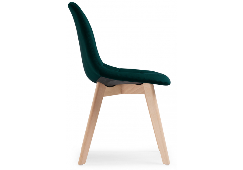 Стул деревянный, Filip green / wood