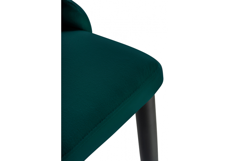 Стул на металлокаркасе, Kora green / black