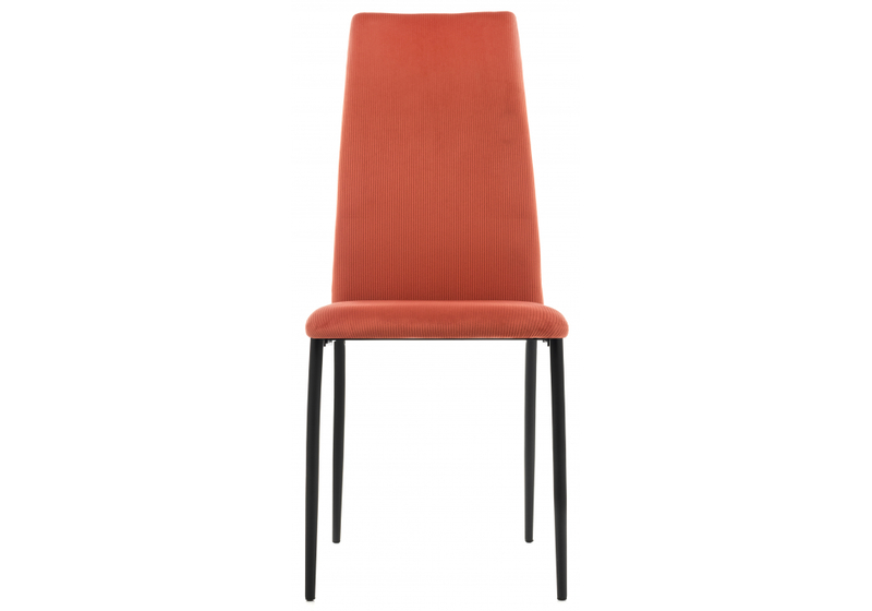 Стул на металлокаркасе, Tod red / black