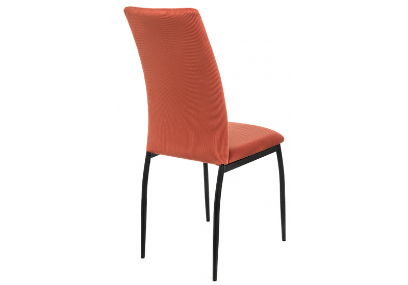 Стул на металлокаркасе, Tod red / black