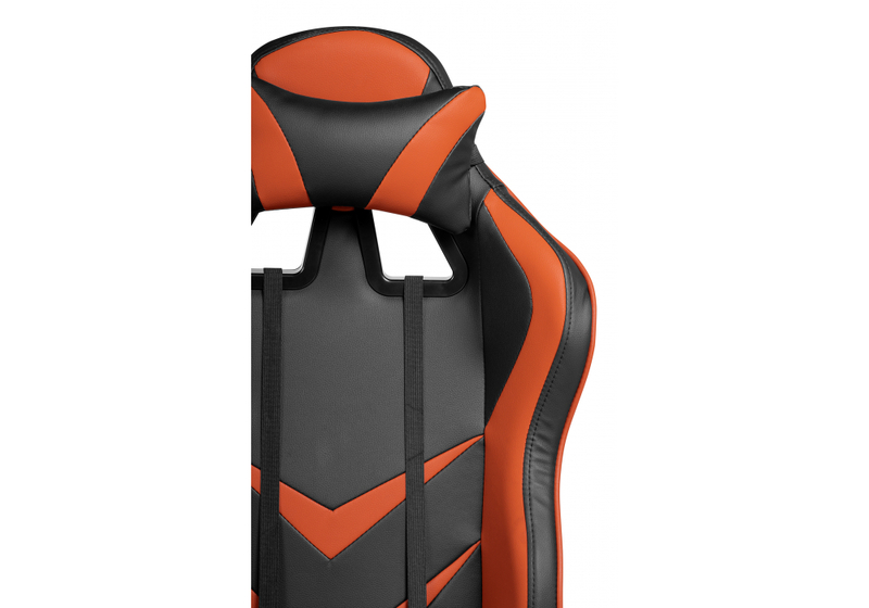 Компьютерное кресло, Racer черное / оранжевое
