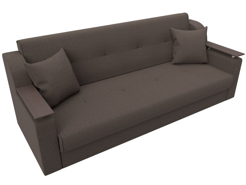 Диван-книжка Сенатор, Рогожка, Амур 05 коричневый