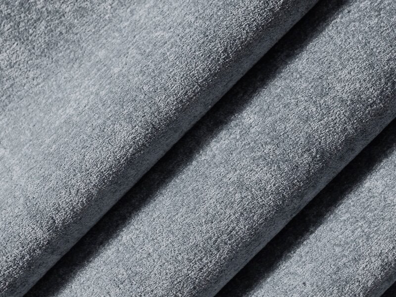 Диван прямой модульный с пуфом Лига-060 НПБ, Велюр, TOWER 10 серый
