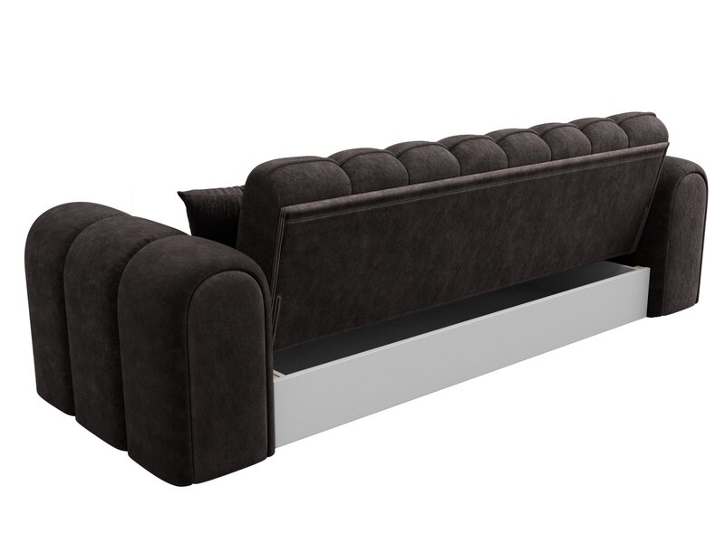 Диван-книжка Лига-145, Велюр, BRUT 17 коричневый