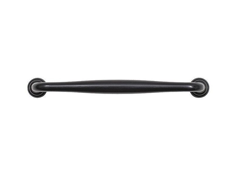 Ручка скоба мебельная URSULA RS433BL.4, BL Матовый черный