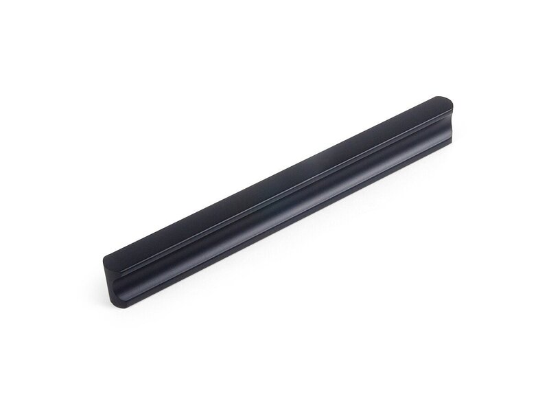 Ручка скоба мебельная VOLNA RS065BL.4, Черный матовый