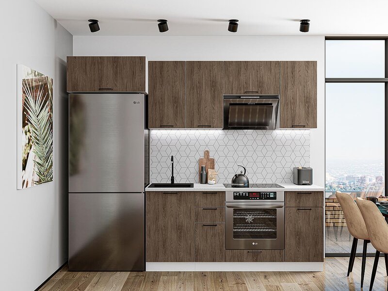 Флэт-01, Brown Casella Oak 2S