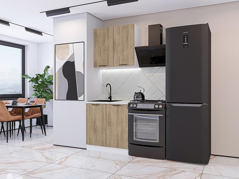 Флэт-03, Natural Casella Oak 2S